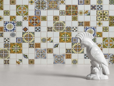 Декоративная мозаичная плитка коллекции Harmony Argila Belcaster от Peronda